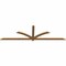 Ekena Millwork Redmond Timber Gable Bracket, Western Red Cedar, 108"W x 31 1/2"H x 1 1/2"D x 3 1/2"F, 7/12 Pitch GBW108X31X0204RED00SWR - alternate 2